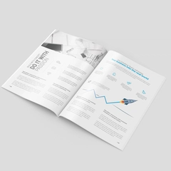A4 Magazine Mockup PSD