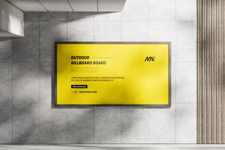 Free Billboard Mockup