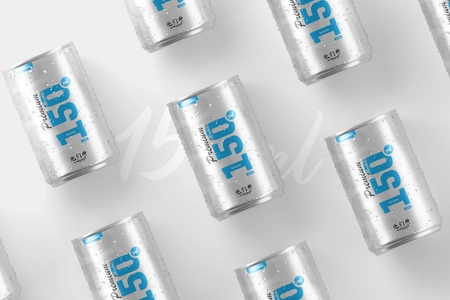 150ml Soda Can Mockup
