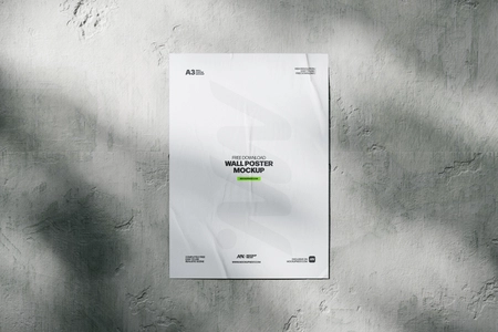 Free Wall Poster Mockup