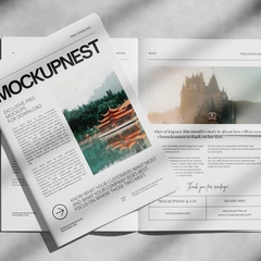 Free Newspaper Mockup