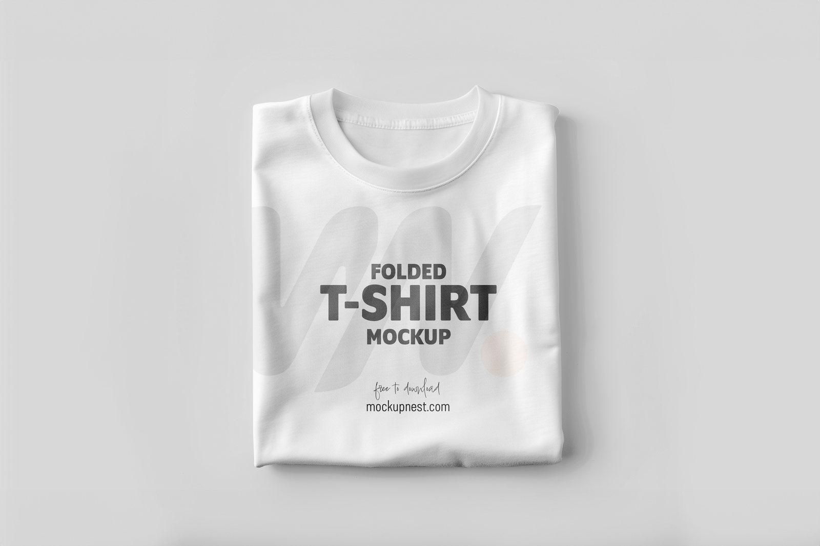 Folded T Shirt Mockup Mockupnest