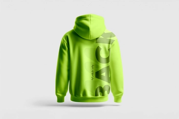 Hoodie Back Mockup