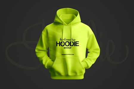 Free Simple Hoodie Mockup