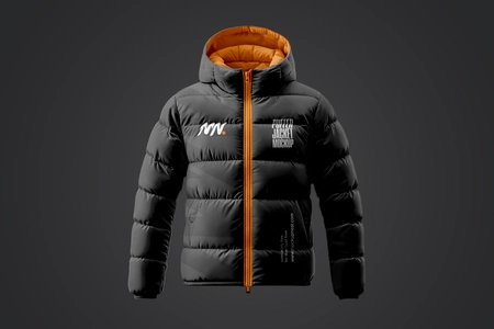 Free Puffer Jacket Mockup