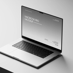 Free Macbook Pro 16 Mockup