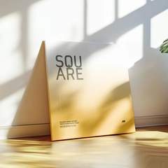 Free Square Canvas Mockup