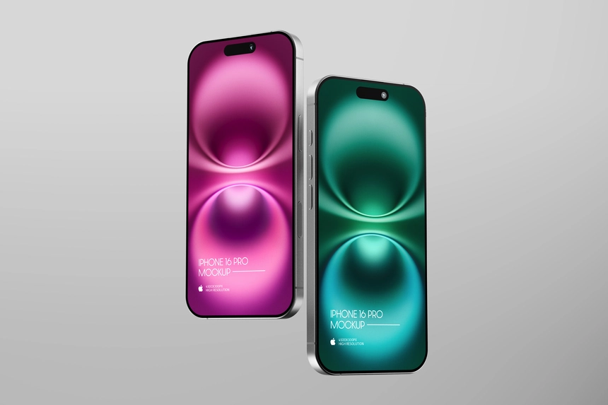 iPhone 16 Pro Mockup