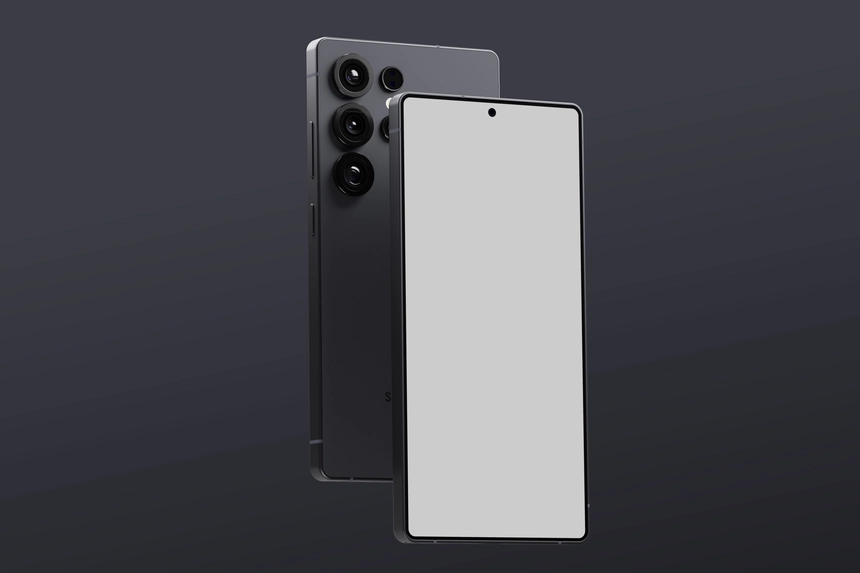 Free Samsung Galaxy S25 Ultra Mockup