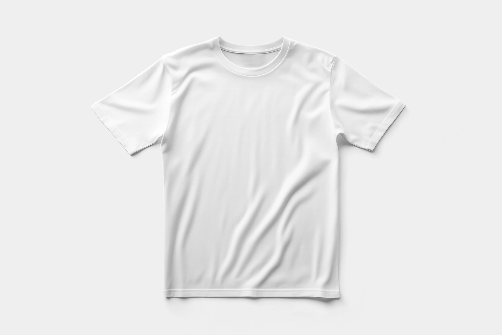 Free T-Shirt Mockup On Floor