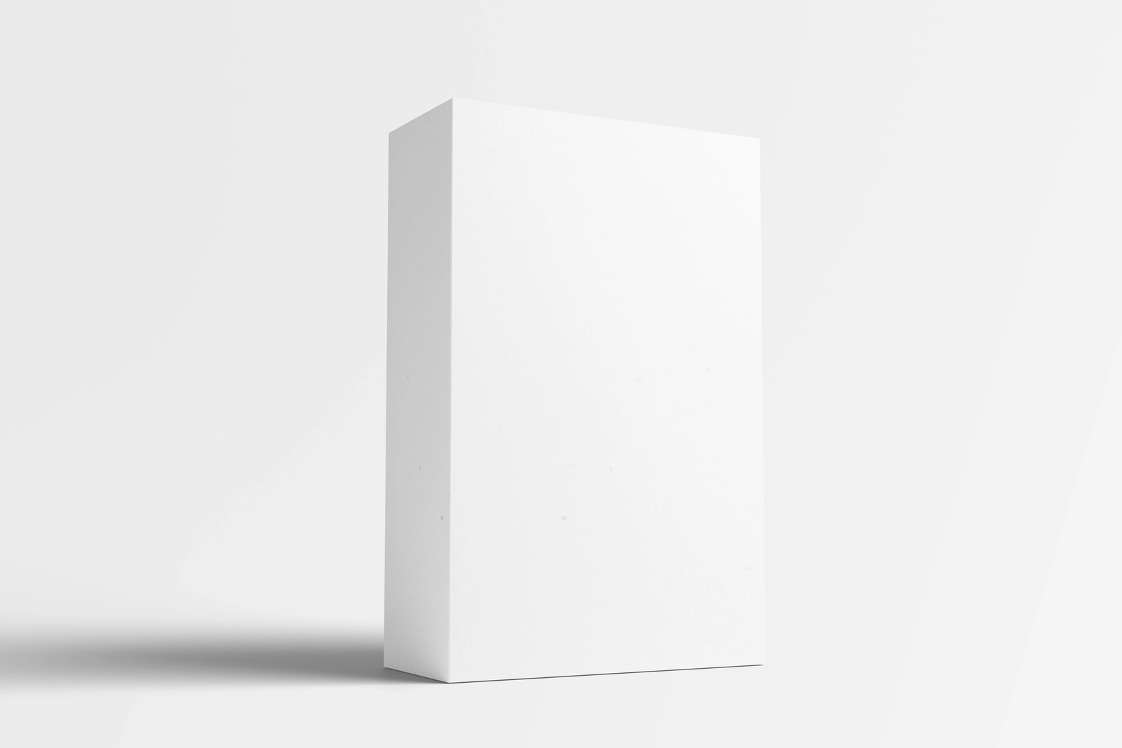 Free Thick Software Box Mockup