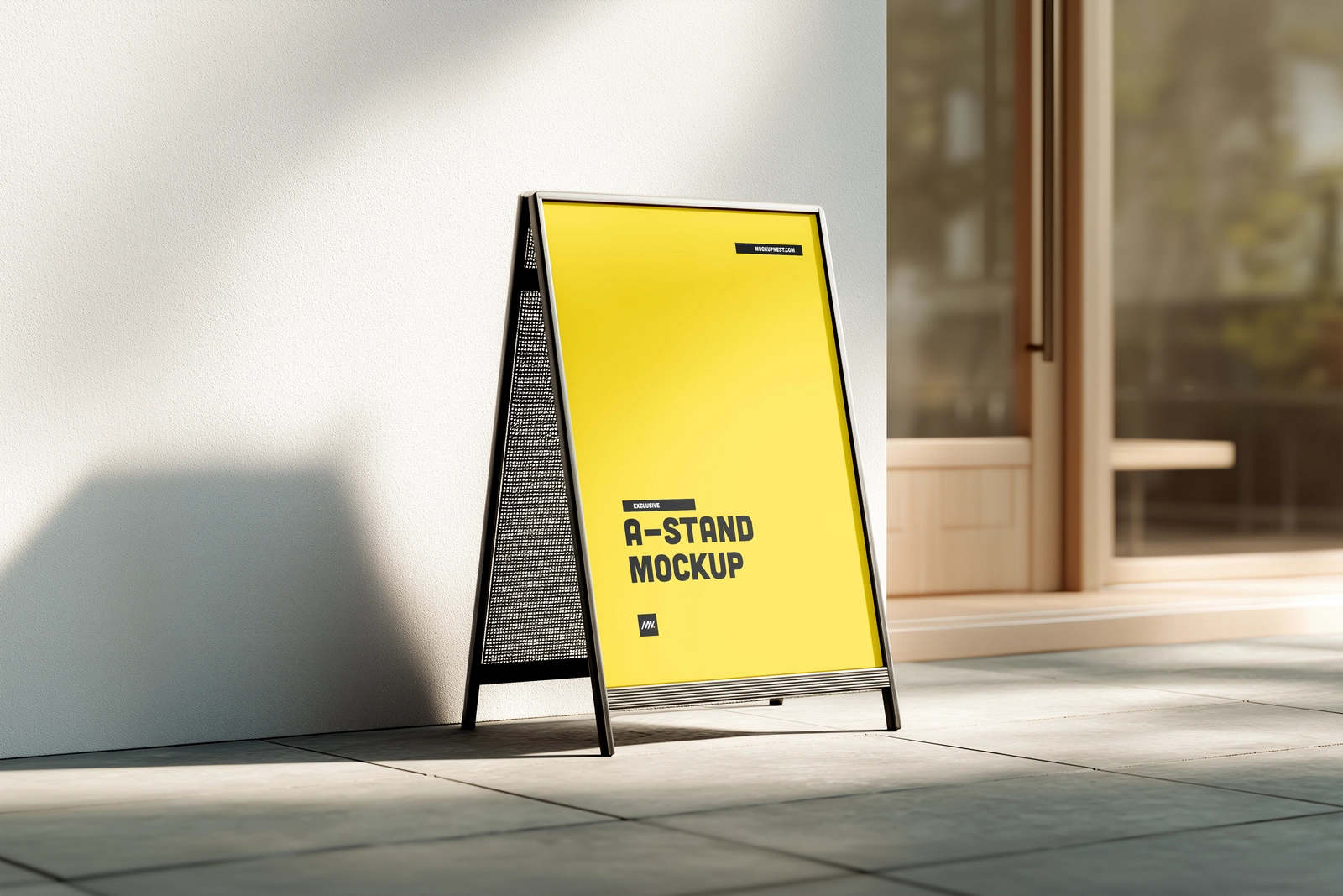 A-Stand Banner Mockup