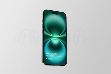 Free Simple iPhone 16 Pro Mockup
