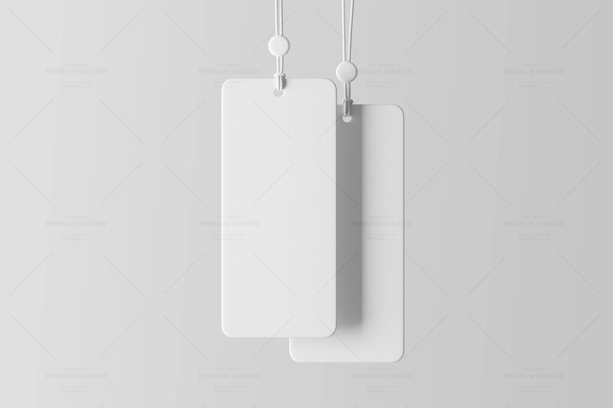 Label Tag Mockup
