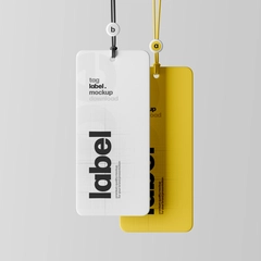 Label Tag Mockup