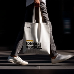 Tote Bag Mockup In Hand