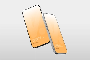 Floating iPhone 16 Pro Mockup
