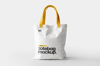 Tote / Canvas Bag Mockup In Studio Environment