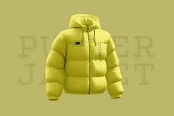 Puffer Jacket Mockup