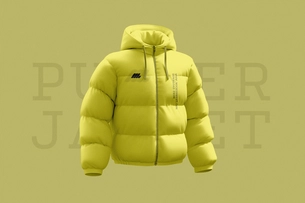Puffer Jacket Mockup