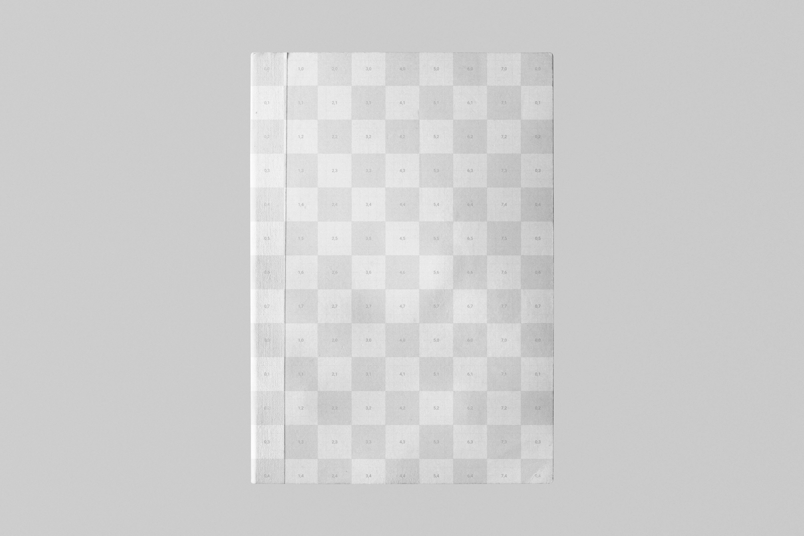 A5 Notebook Cover Mockup