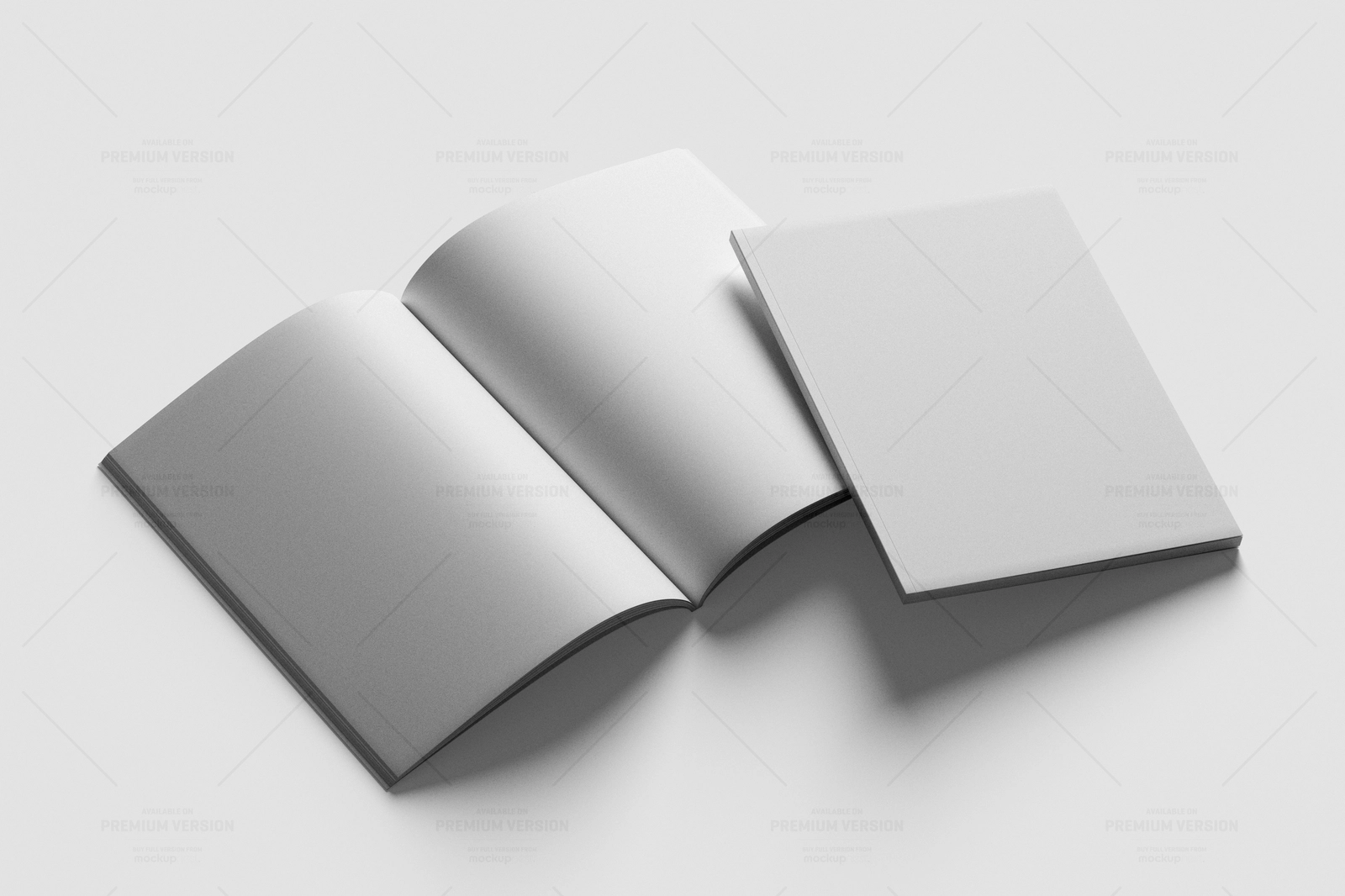 EMBER / A4 Magazine Mockup