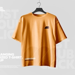 Free Hanging Oversized T-Shirt Mockup