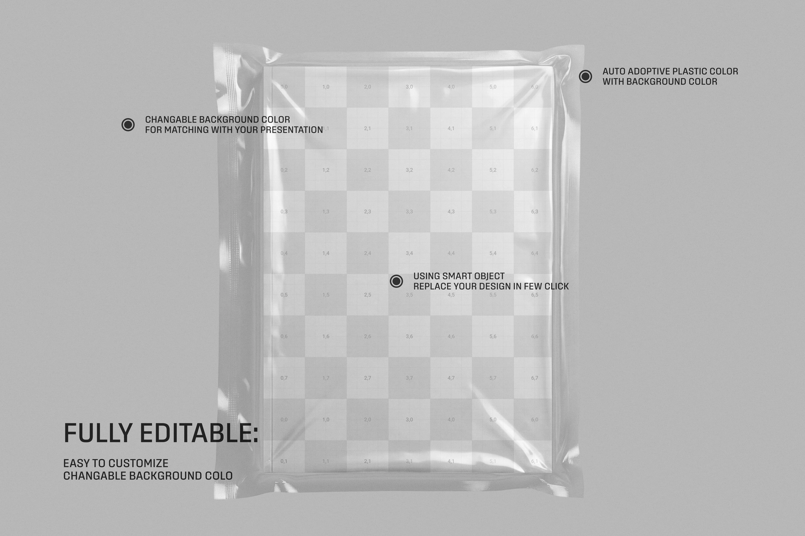 Plastic Sealed Wrapped A4 Magazine Mockup