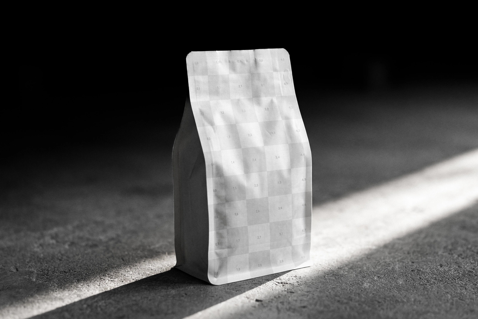 Coffee Bag Packaging Mockup