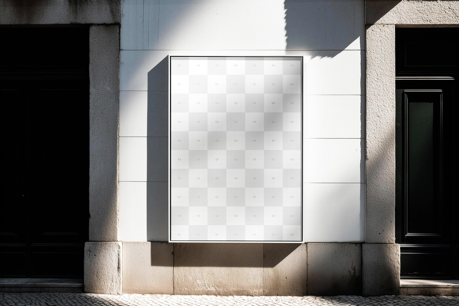 Free Outdoor Banner Poster Mockup