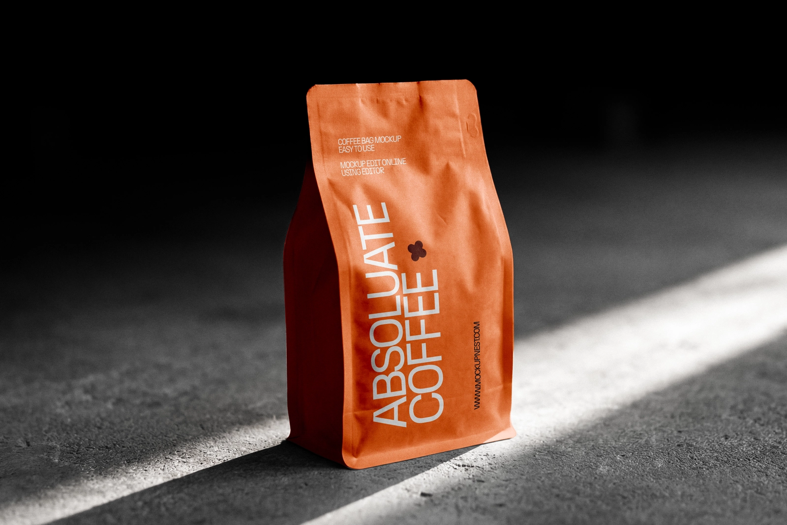 Coffee Bag Packaging Mockup