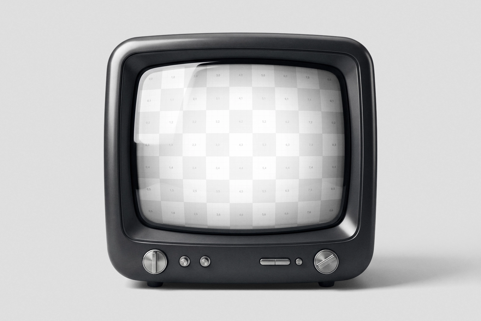 Retro Vintage TV Mockup