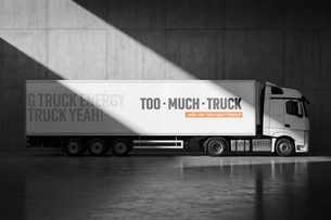 Long Truck Mockup