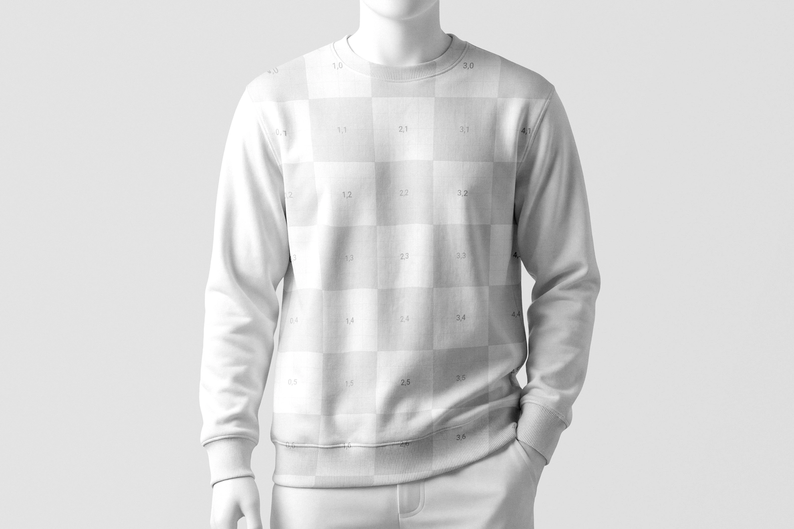 Sweatshirt Mockup on Mannequin