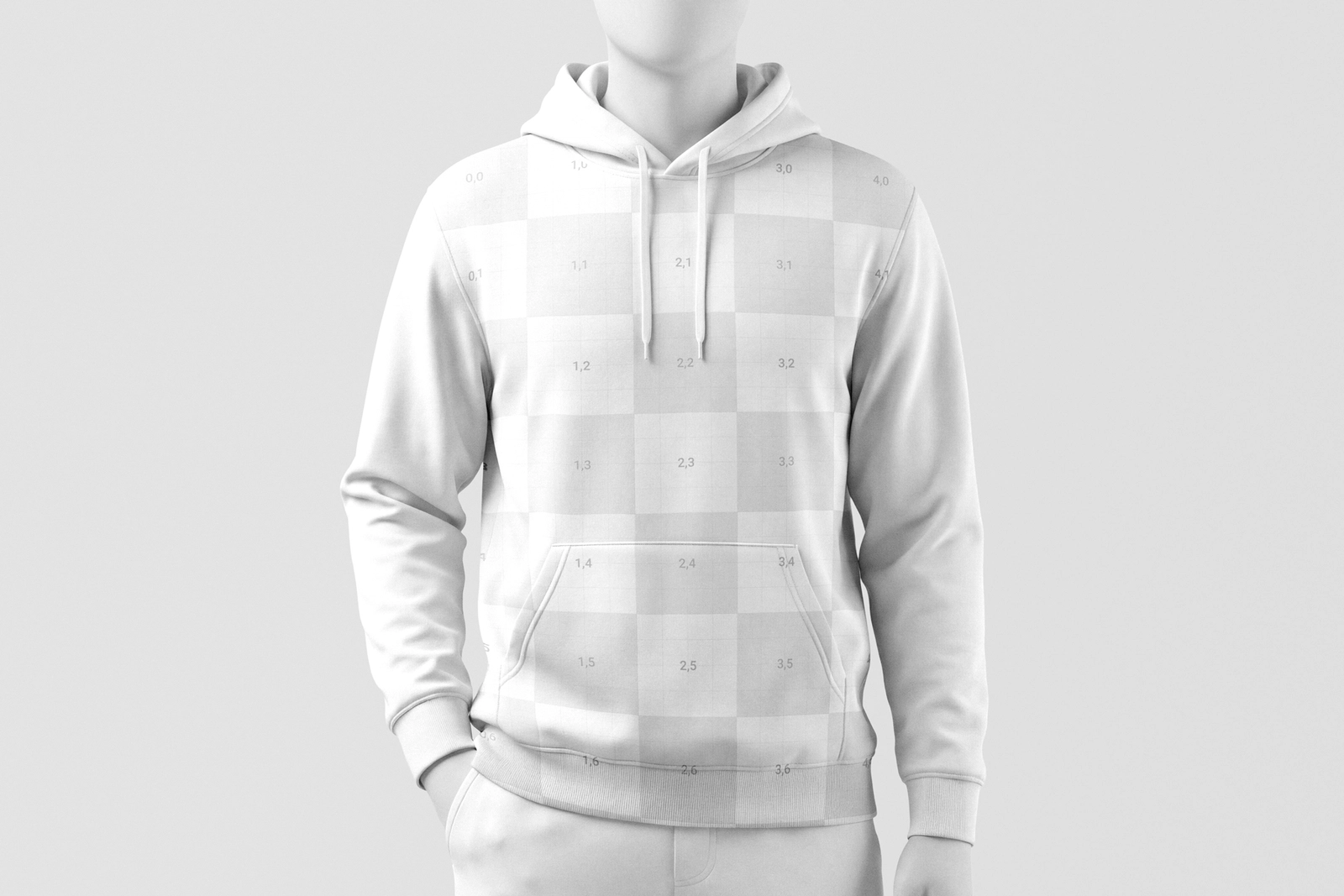 Hoodie Mockup on Mannequin