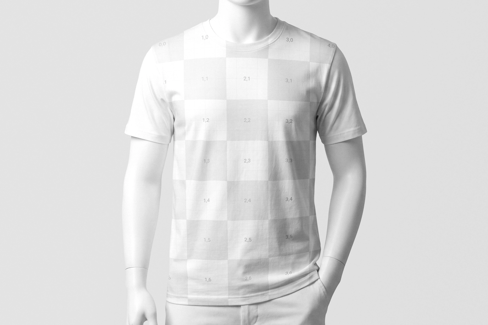 T-Shirt Mockup on Mannequin