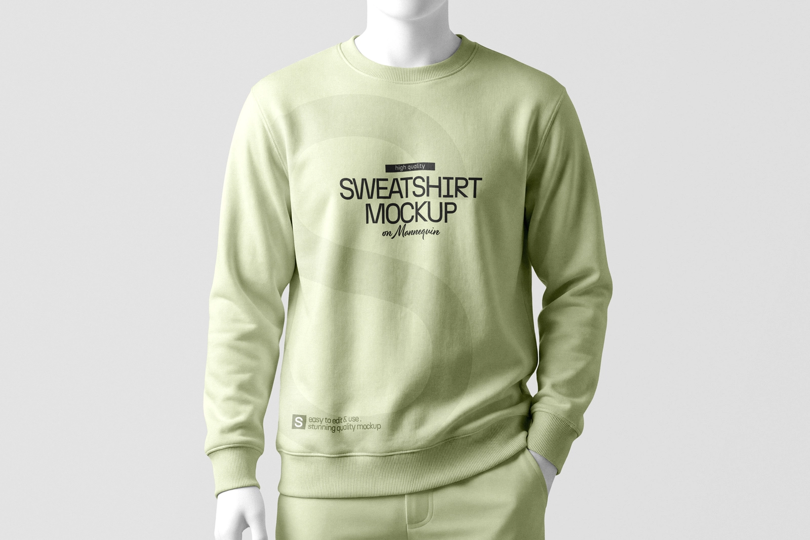 Sweatshirt Mockup on Mannequin