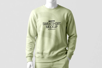 Sweatshirt Mockup on Mannequin