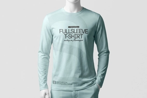 Full Sleeve T-shirt Mockup on Mannequin