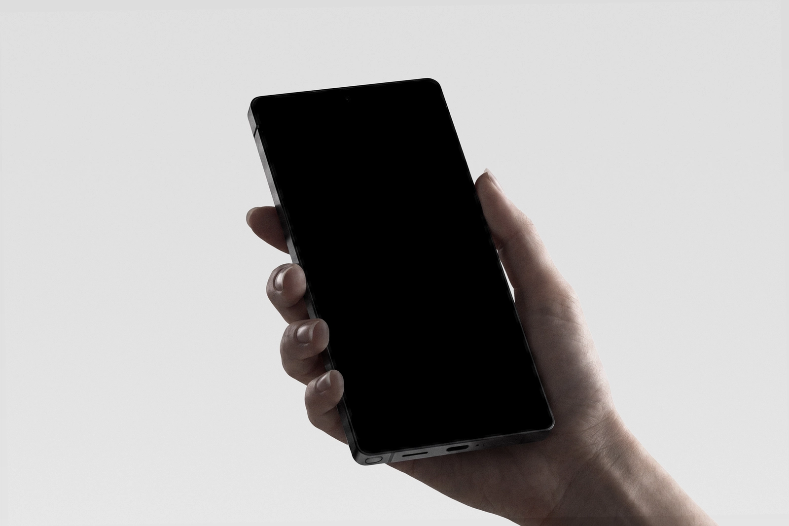 Samsung Galaxy S26 Ultra Hand Held Angled Mockup