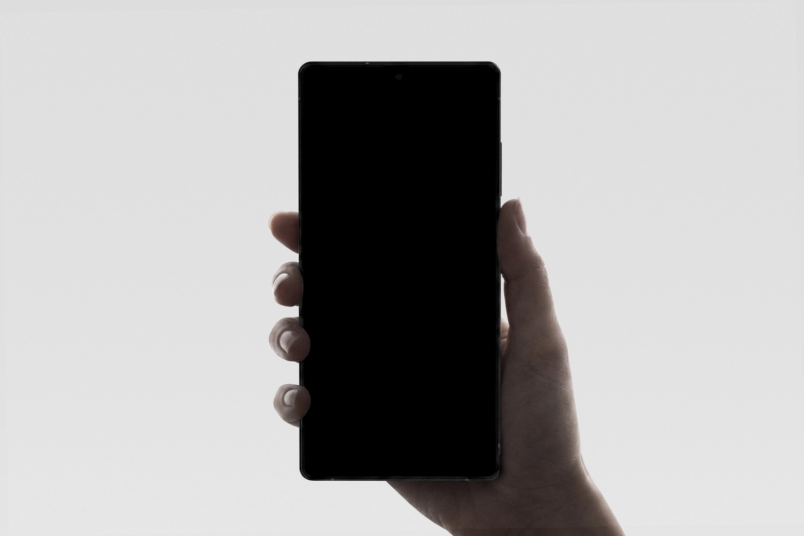 Samsung Galaxy S26 Ultra Hand Held Front View Mockup