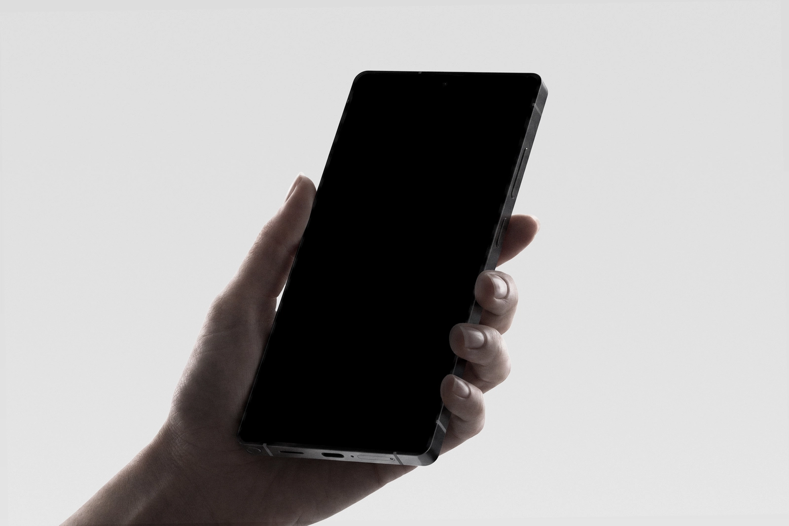 Samsung Galaxy S26 Ultra Perspective Hand Hold Mockup