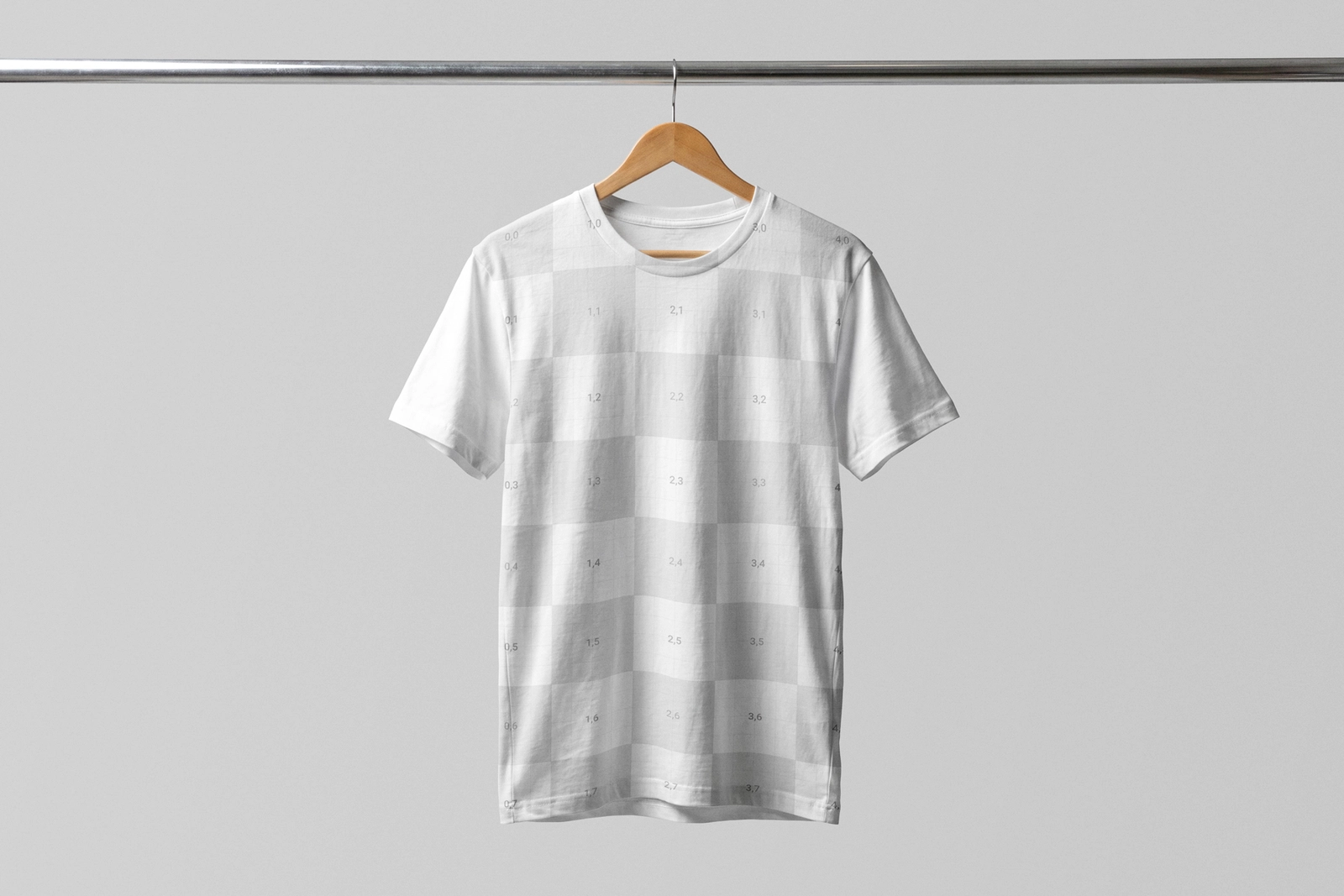 Free-T-Shirt Mockup On Hanger