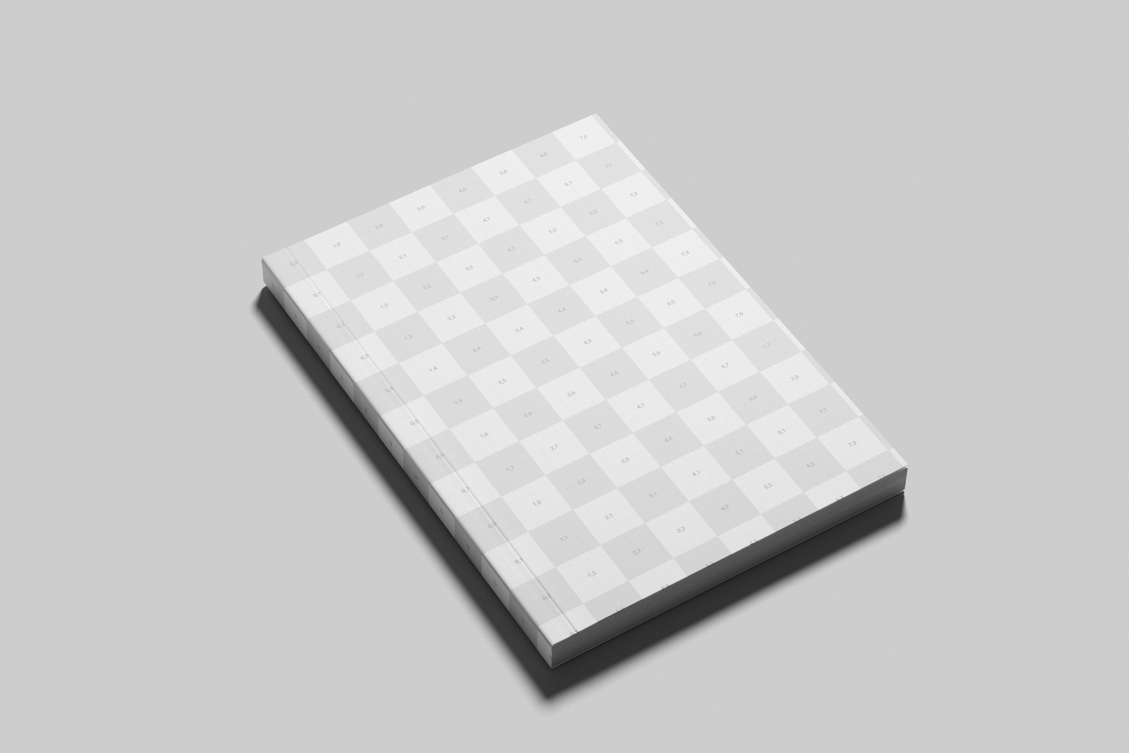 Free Softcover Book Cover Mockup | Mockupnest