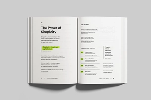 EU Size Open Book Mockup