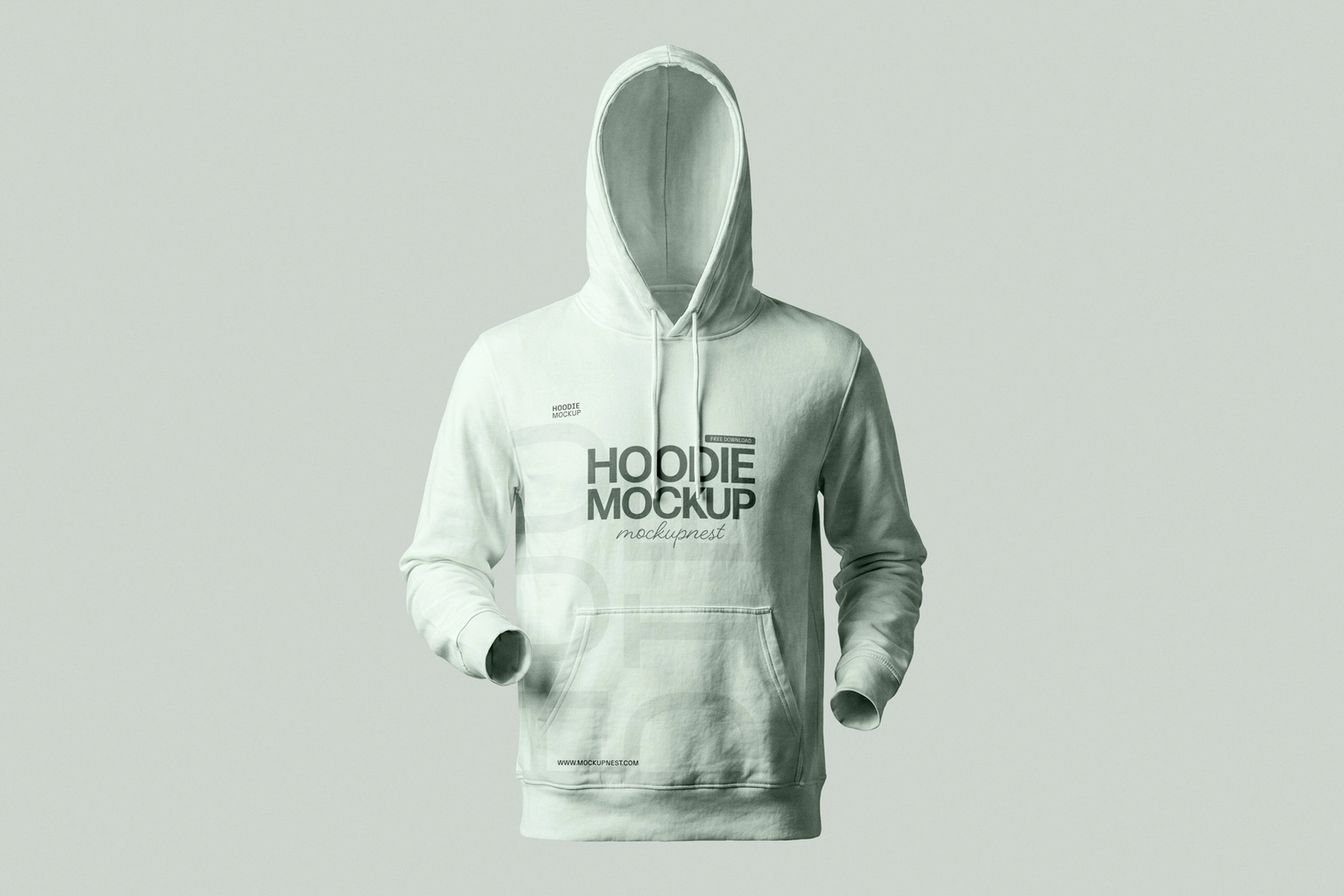 Free Pullover Hoodie Mockup