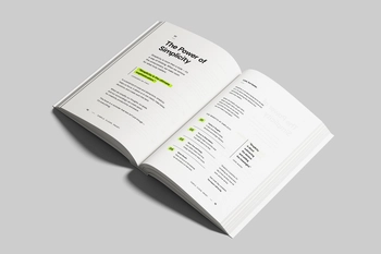 Free EU Size Open Book Mockup