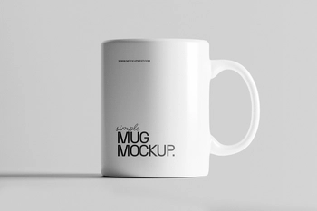 Free Simple Mug Mockup